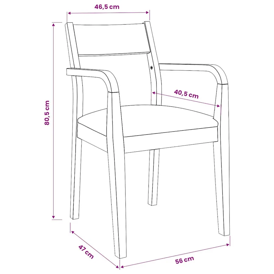 Chaises à manger coussins 2 pcs marron bois massif caoutchouc - 11