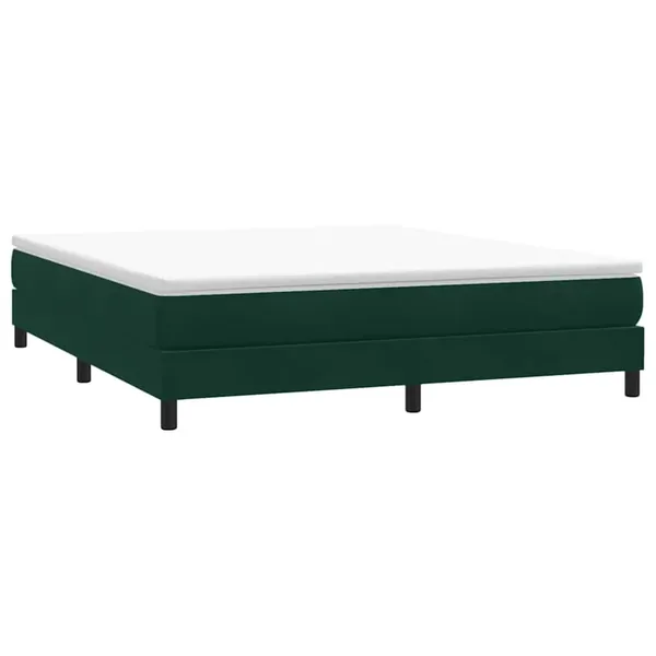 Sommier à lattes de lit sans matelas 180x210 cm velours