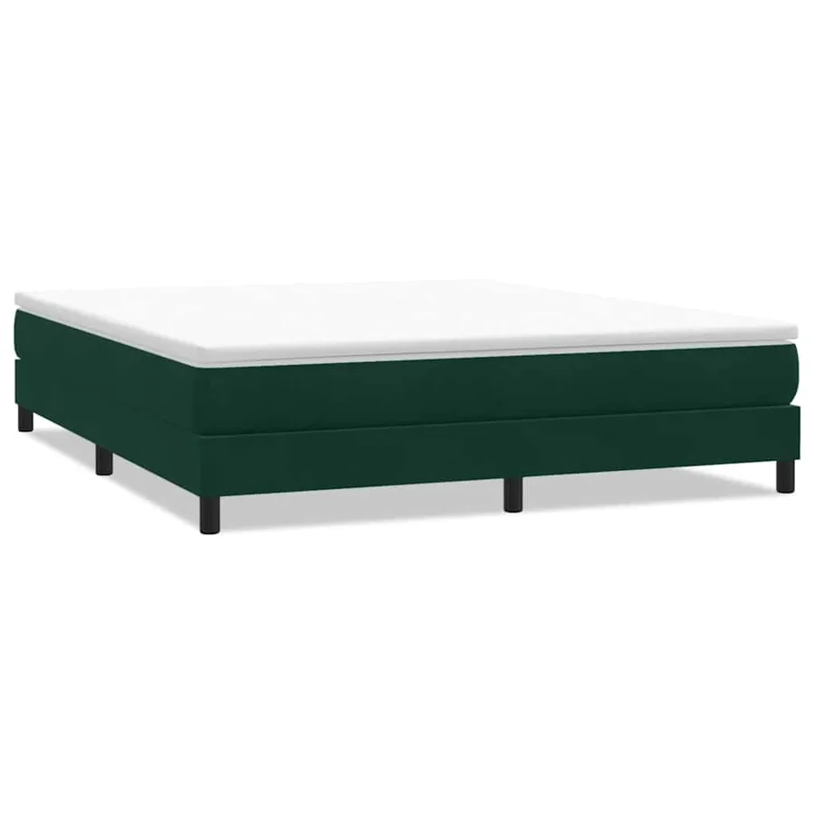 Sommier à lattes de lit sans matelas 180x210 cm velours - 2