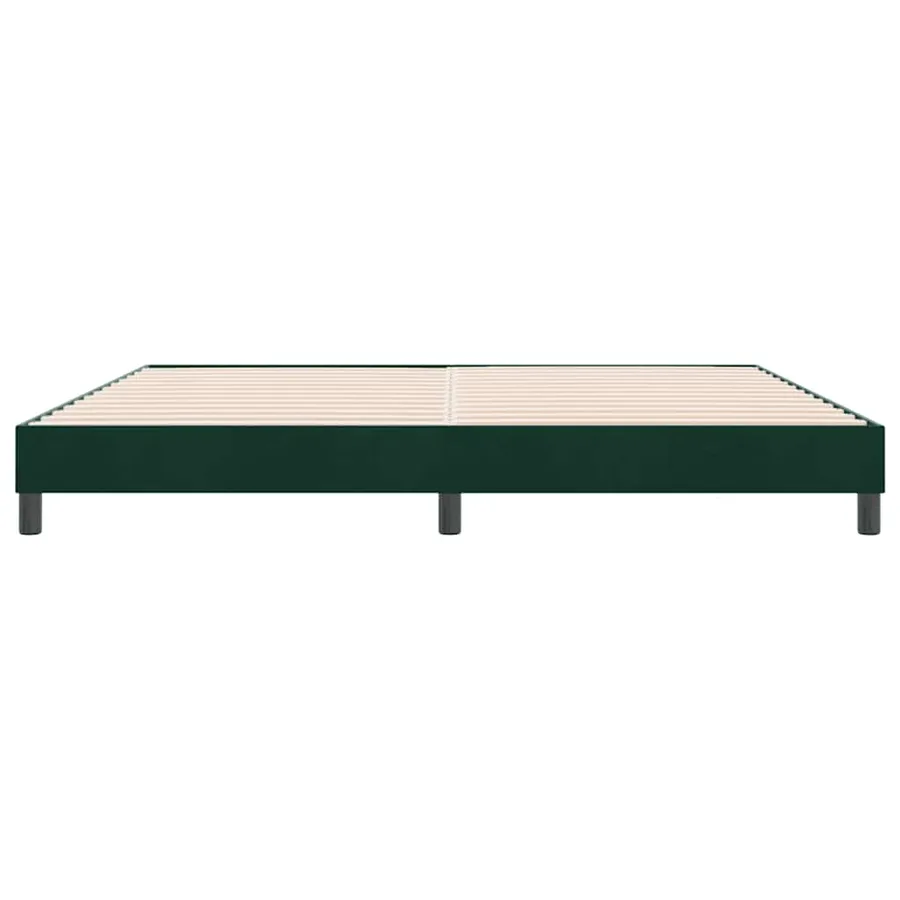 Sommier à lattes de lit sans matelas 180x210 cm velours - 5