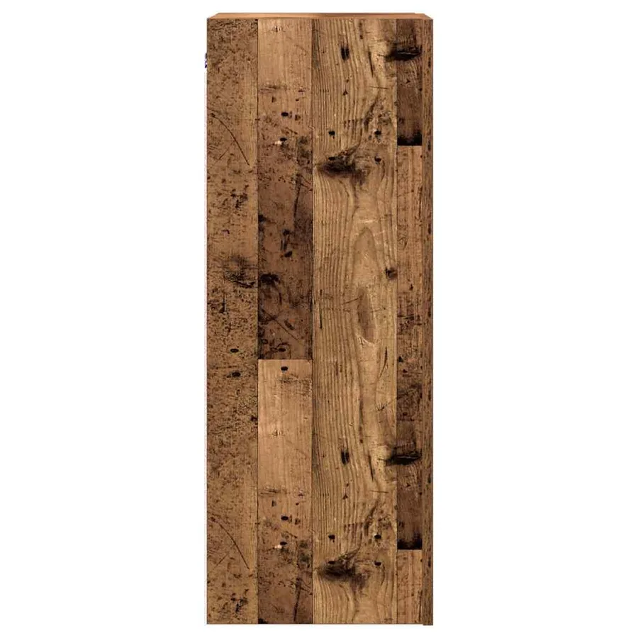 Meubles TV 2 pcs vieux bois 30,5x30x90 cm bois d'ingénierie - 5