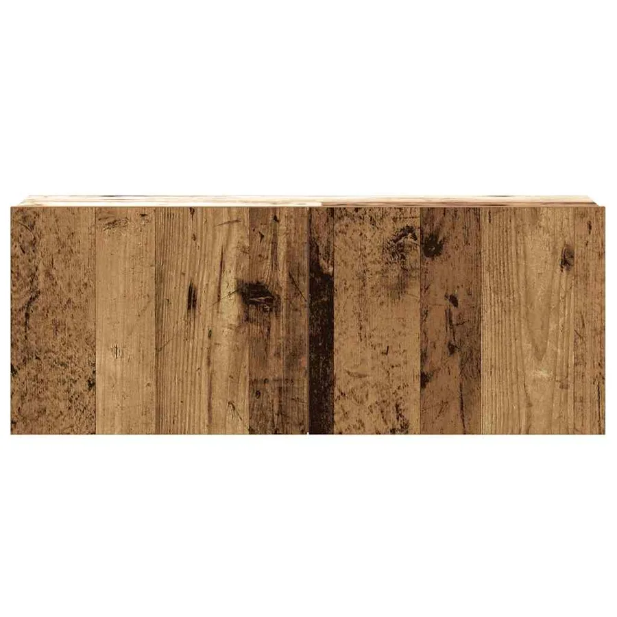 Ensemble de meuble TV mural 8 pcs vieux bois bois d'ingénierie - 5