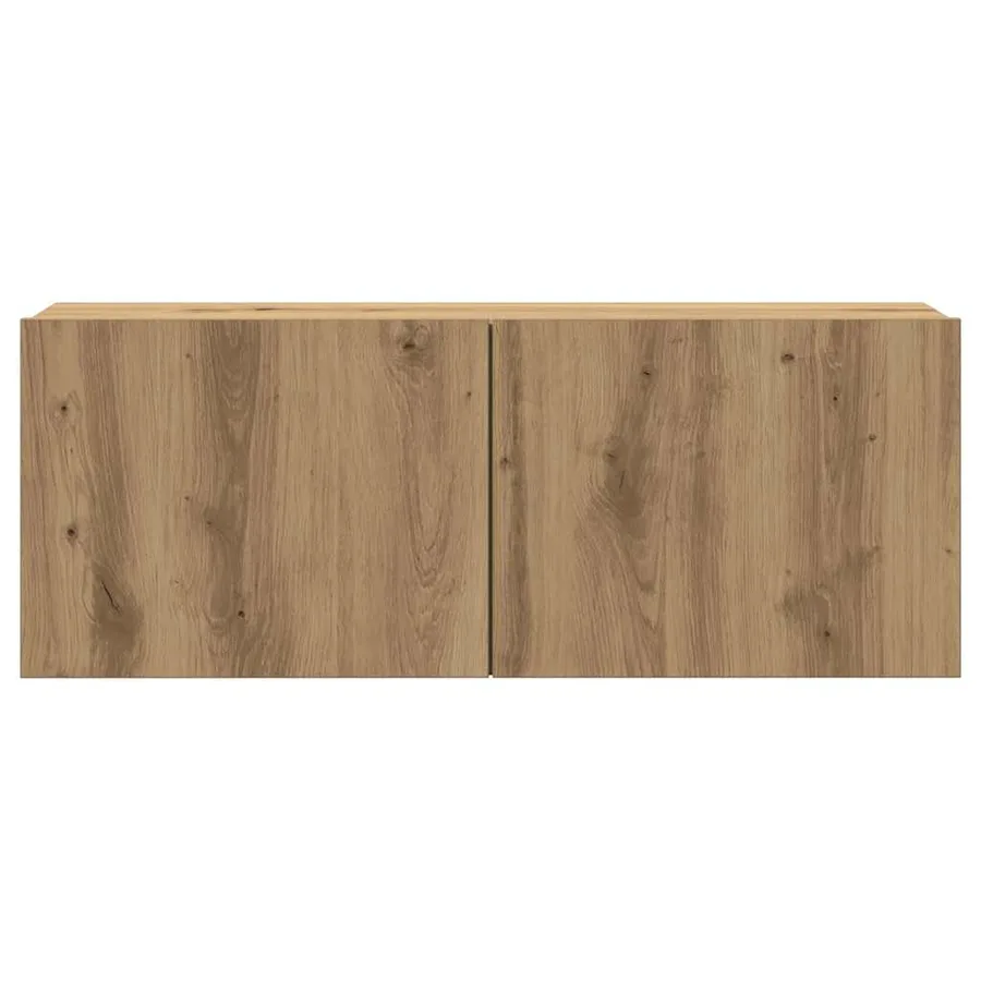 Ensemble de meuble TV mural 7 pcs chêne artisanal - 5