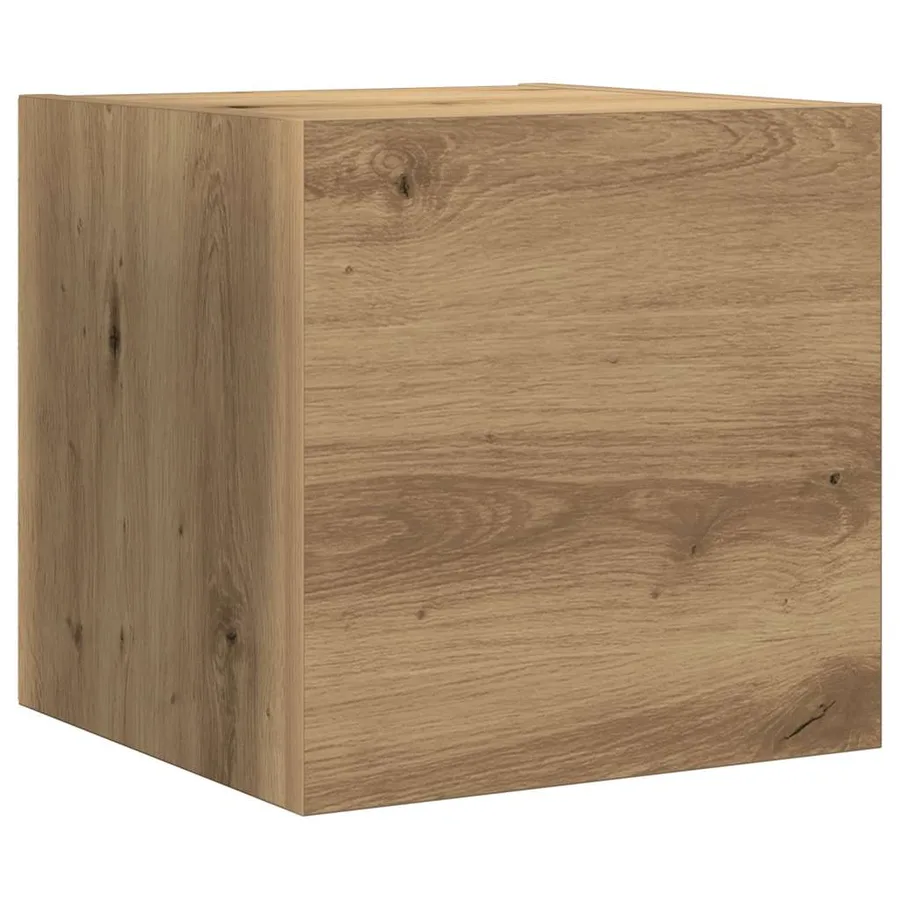 Ensemble de meuble TV mural 7 pcs chêne artisanal - 6