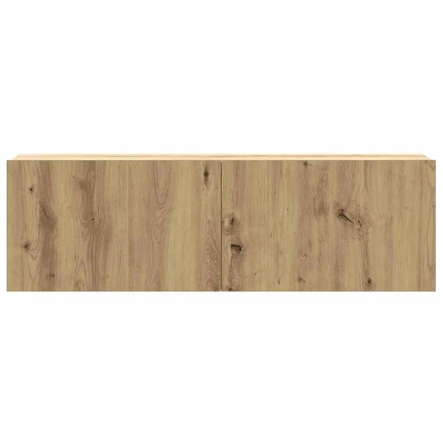 Ensemble de meuble TV mural 6 pcs chêne artisanal - 5