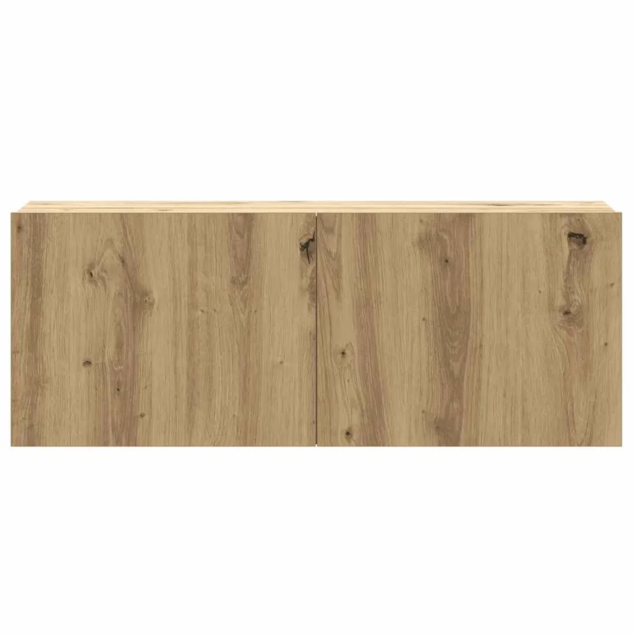 Ensemble de meuble TV mural 6 pcs chêne artisanal - 7