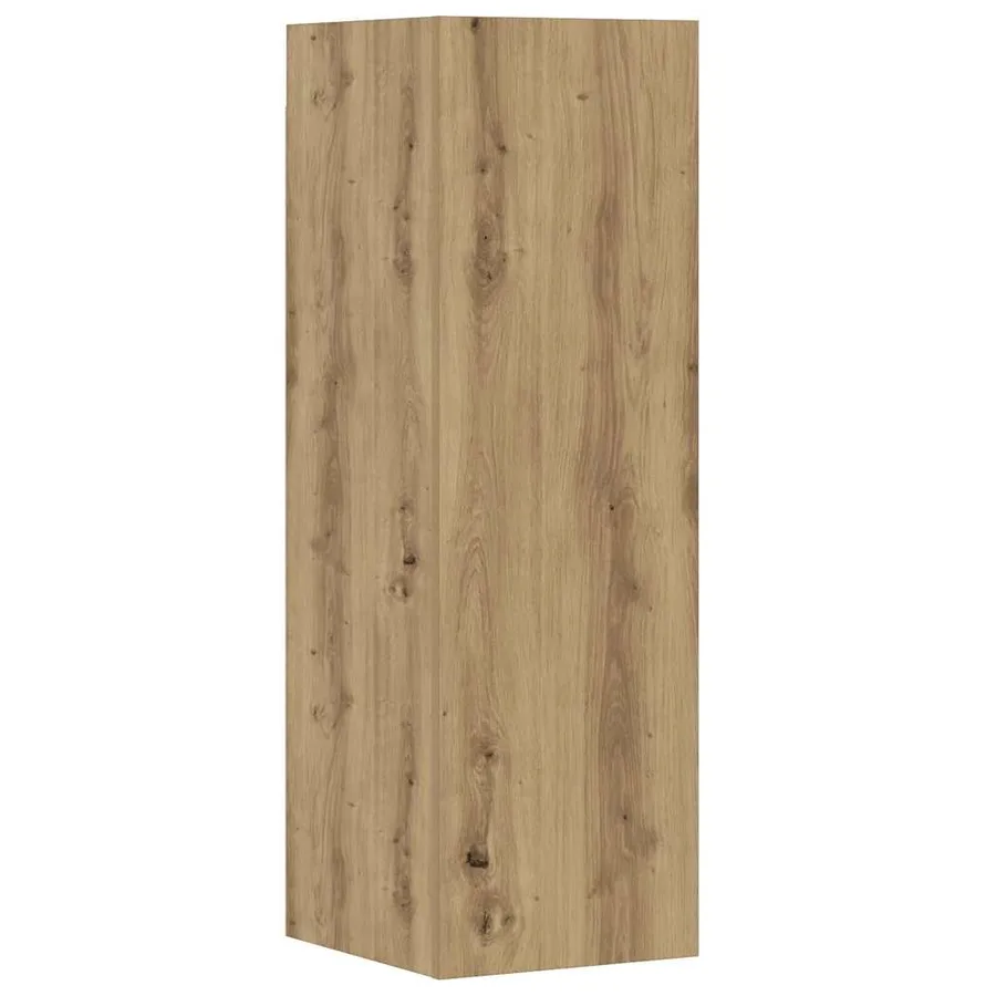 Ensemble de meuble TV mural 6 pcs chêne artisanal - 8
