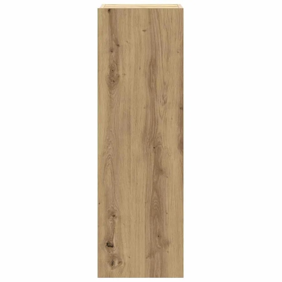 Ensemble de meuble TV mural 6 pcs chêne artisanal - 9