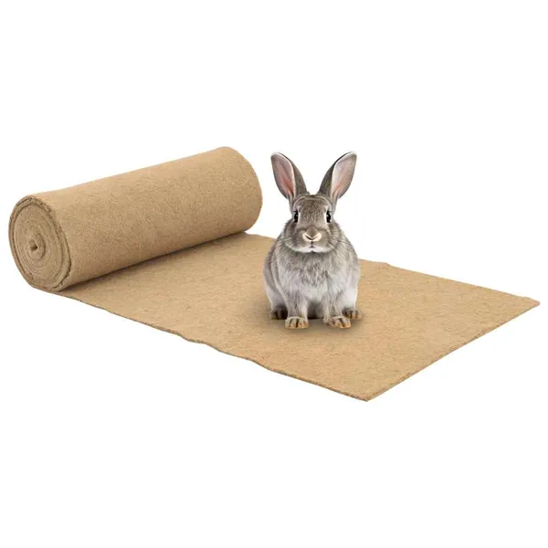 Tapis de chanvre pour rongeurs 0,5x5 m 5 mm