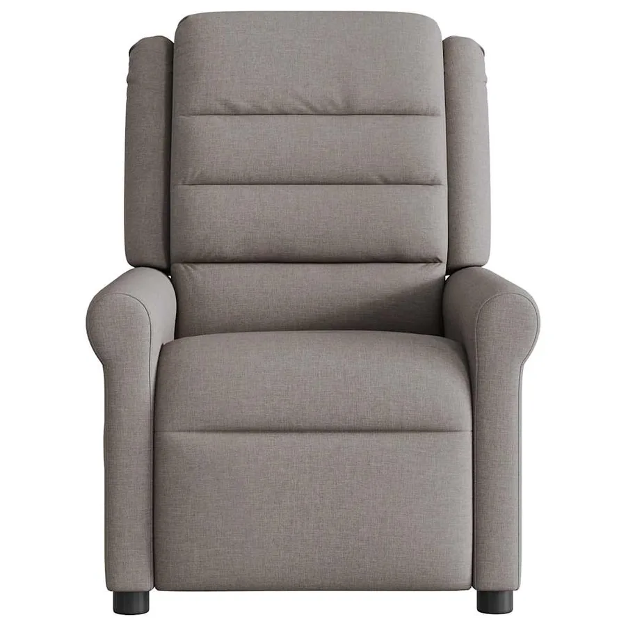 Fauteuil inclinable Taupe Tissu - 3