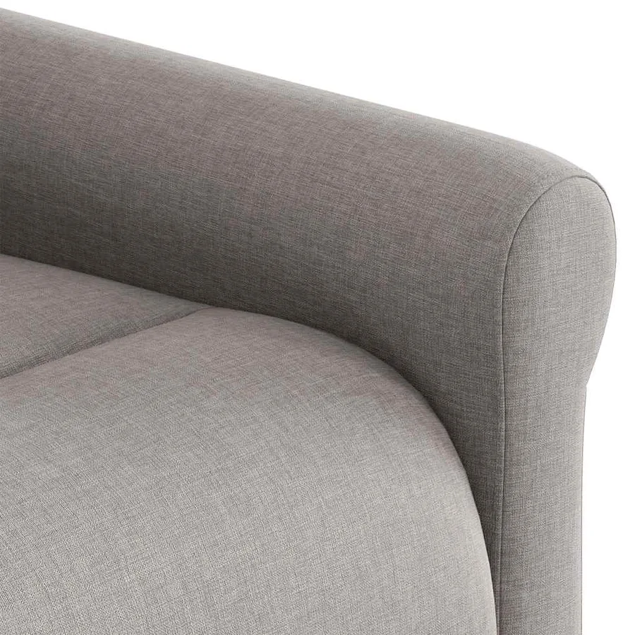 Fauteuil inclinable Taupe Tissu - 8