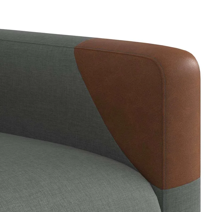 Fauteuil inclinable électrique Gris foncé Tissu - 11