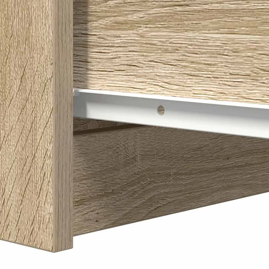 Buffet chêne sonoma 37,5x35x76 cm bois d'ingénierie - 10