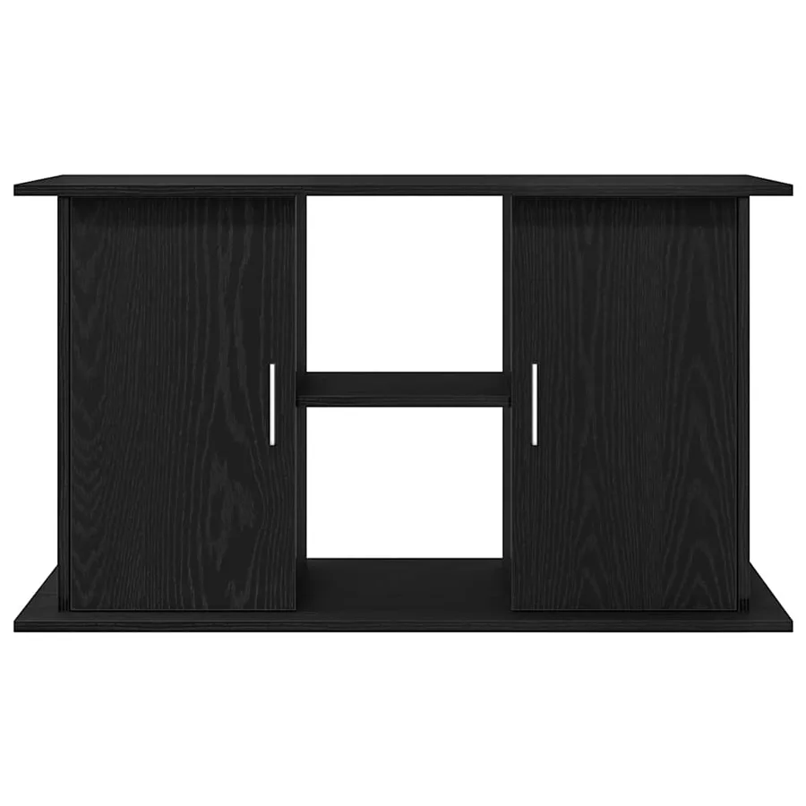 Support d'aquarium Chêne noir 101 x 41 x 58 cm Bois d'ingénierie - 5
