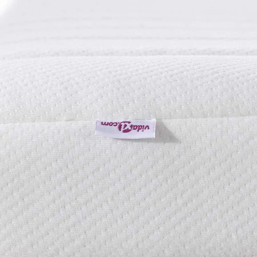Matelas Blanc 100 x 200 cm Ressort ensaché - 7