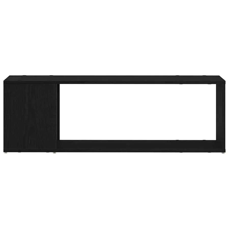 Ensemble meuble TV Noir 100 x 24 x 63 cm Bois d'ingénierie - 5