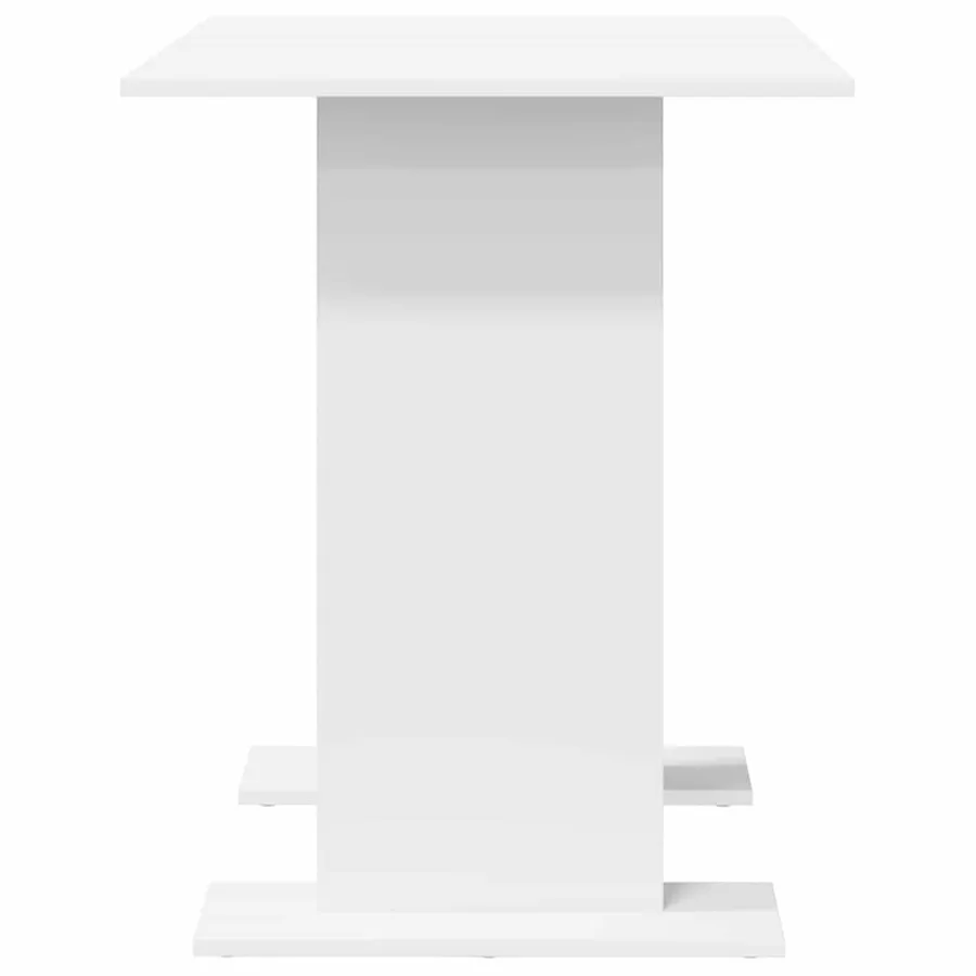 Table de salle à manger / Table de repas Blanc 110 x 60 x 75 cm - 6