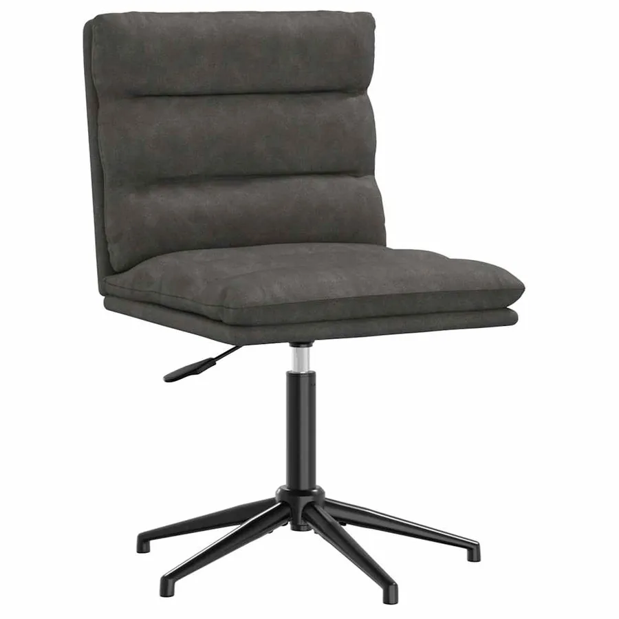 Chaise de salle à manger Noir Similicuir