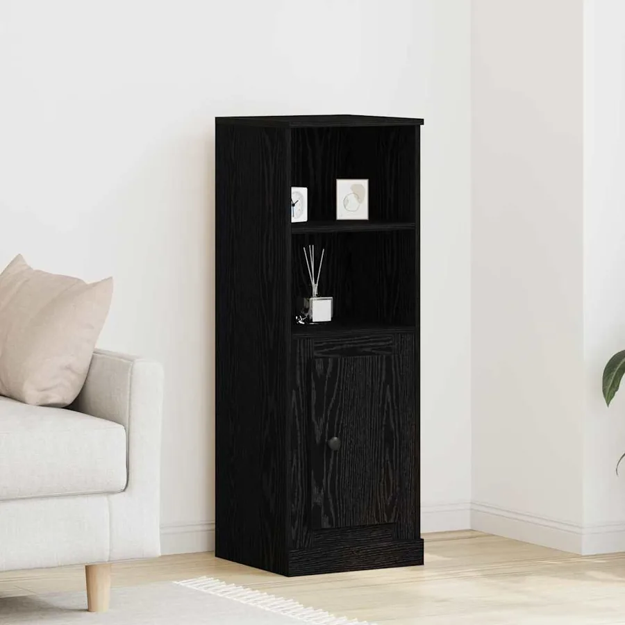 Highboard Chêne noir 36 x 35,5 x 103,5 cm Bois d'ingénierie