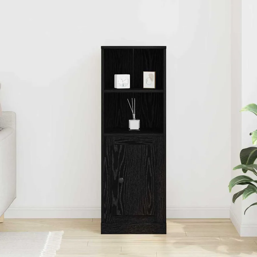 Highboard Chêne noir 36 x 35,5 x 103,5 cm Bois d'ingénierie - 4