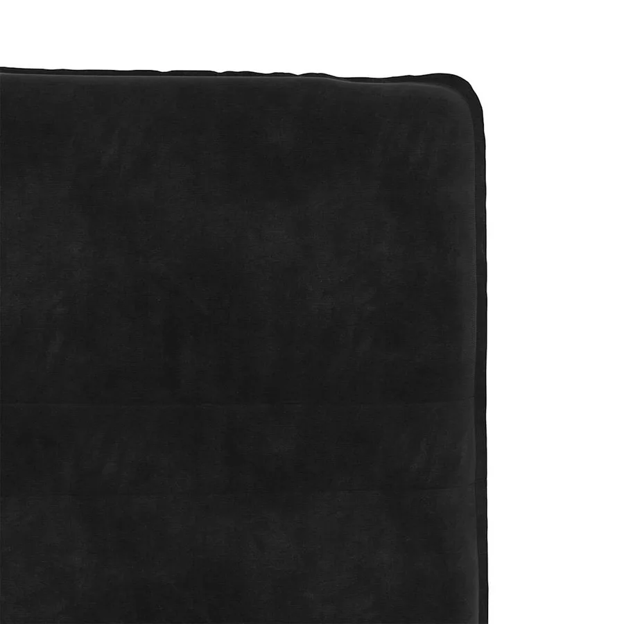 Chaises à manger lot de 6 noir velours - 7