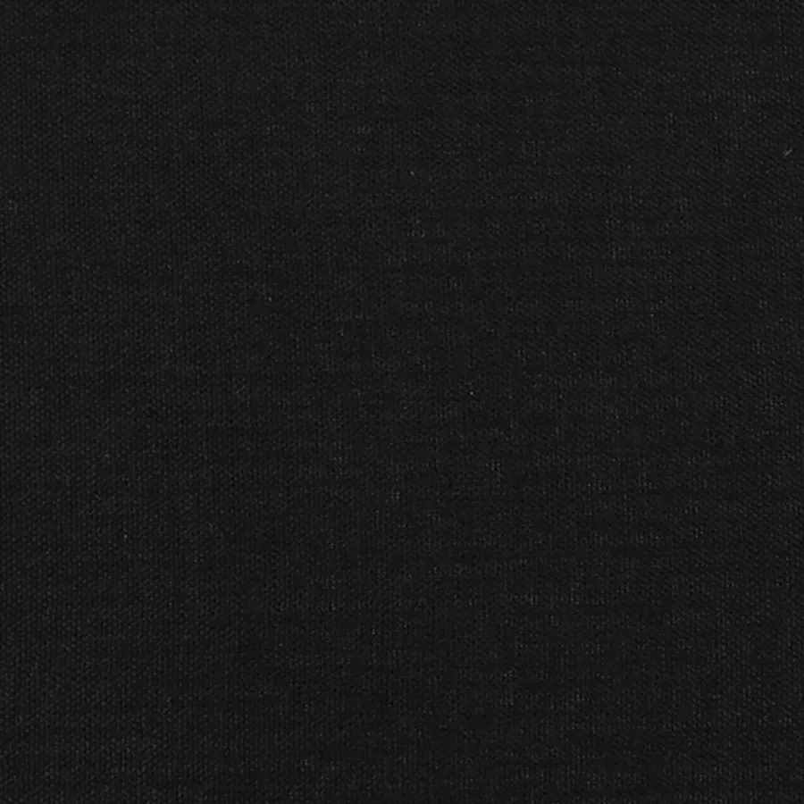 Cadre de lit sans matelas noir 80x200 cm tissu - 11