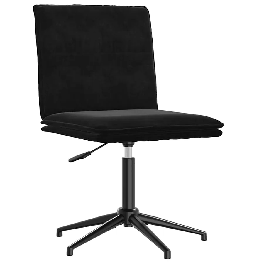 Chaises à manger lot de 2 Noir Velours - 3