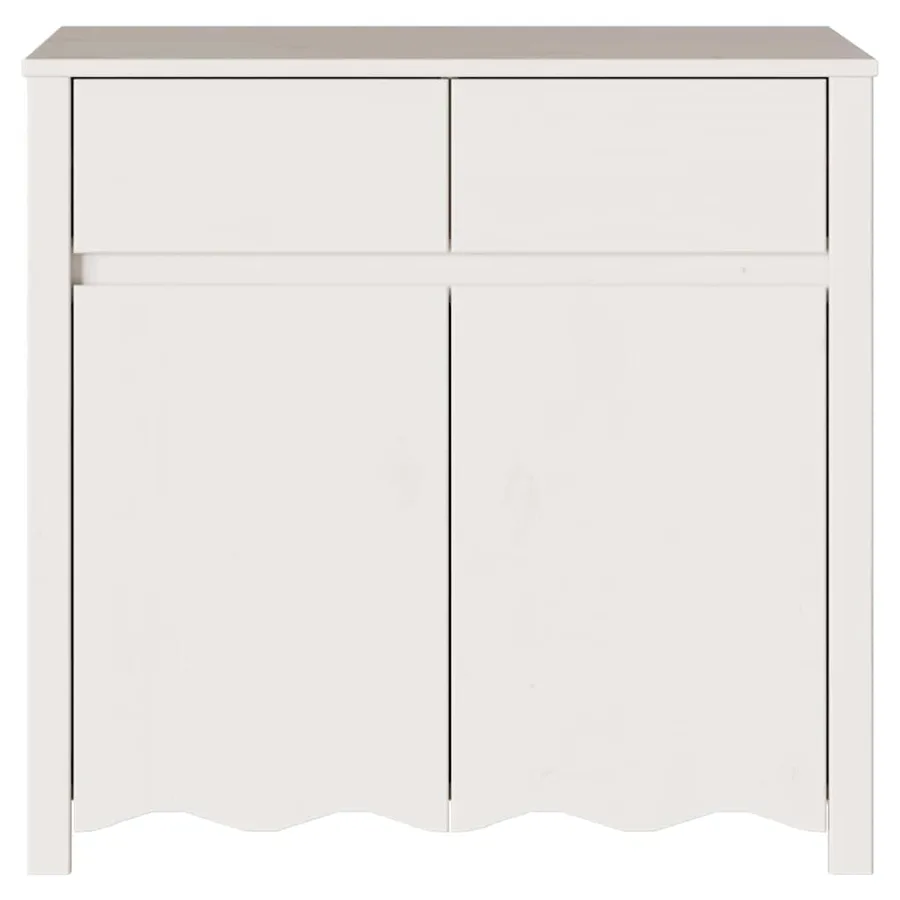 Buffet Drammen Blanc 79 x 43 x 75.5 cm Bois de pin massif - 7