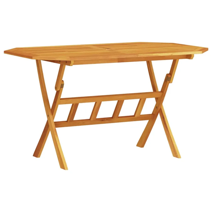 Ensemble de salle à manger pour jardin 5 pcs Marron - 6