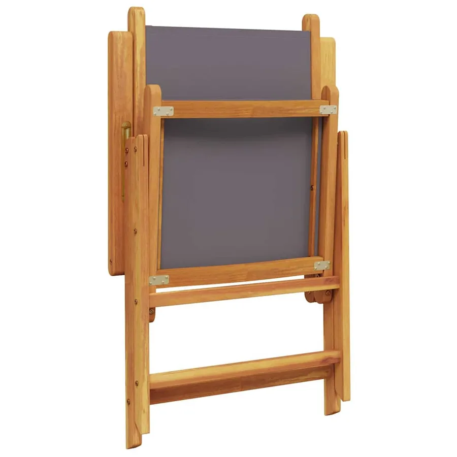 Ensemble de salle à manger pour jardin 5 pcs Anthracite - 12