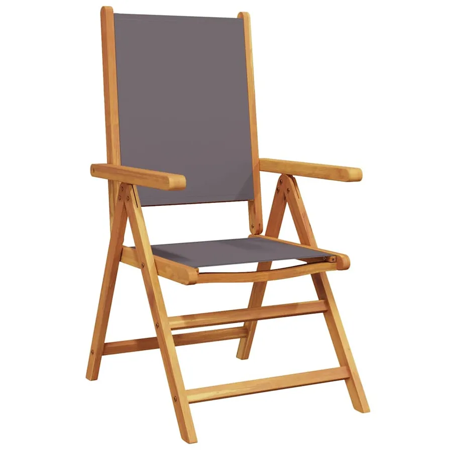 Ensemble de salle à manger pour jardin 5 pcs Anthracite - 6
