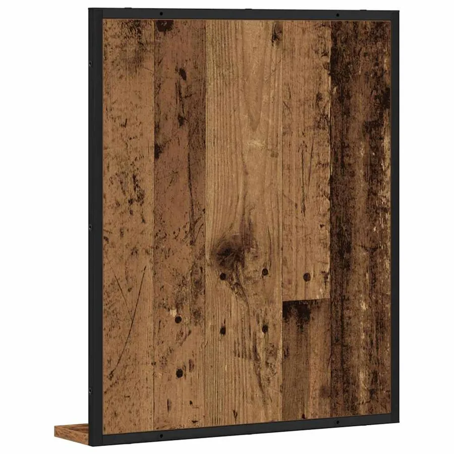 Miroir Bois ancien 50 x 12 x 60 cm Verre et Bois Ingénierie - 7