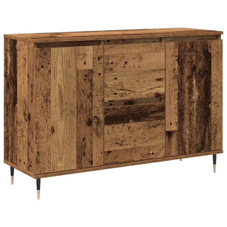 Buffet Bois ancien 101,5 x 35 x 70 cm Bois d'ingénierie - 2