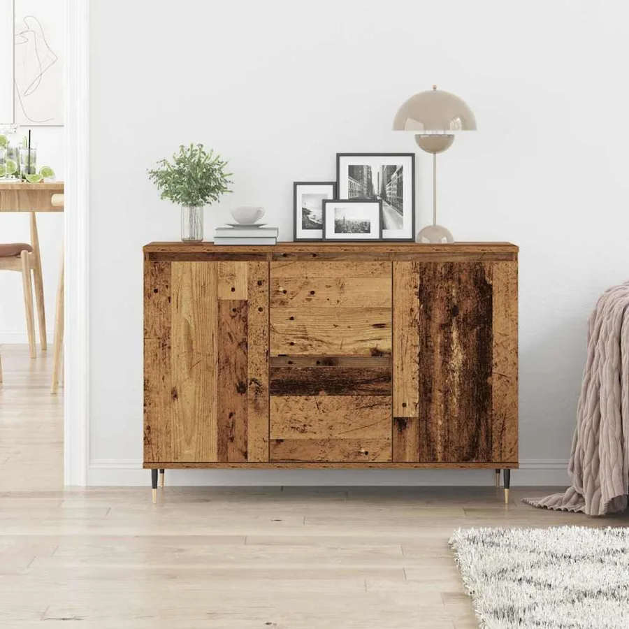 Buffet Bois ancien 101,5 x 35 x 70 cm Bois d'ingénierie - 4