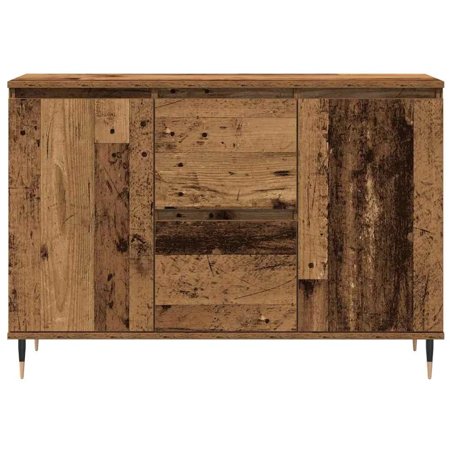 Buffet Bois ancien 101,5 x 35 x 70 cm Bois d'ingénierie - 6
