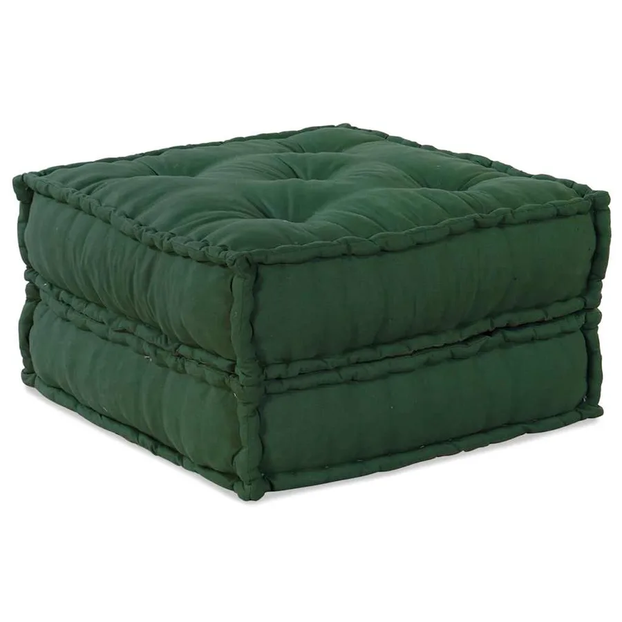 Canapé modulaire vert 70x70x36 tissu - 2