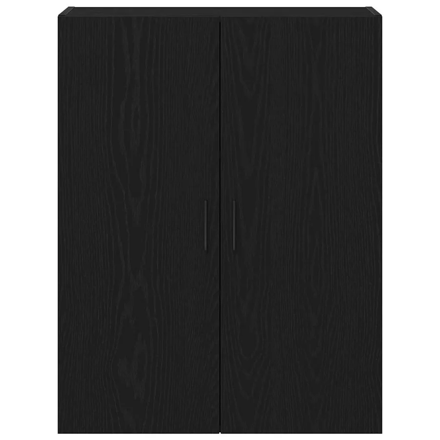 Meuble mural Chêne noir 69,5 x 34 x 90 cm Bois d'ingénierie - 6