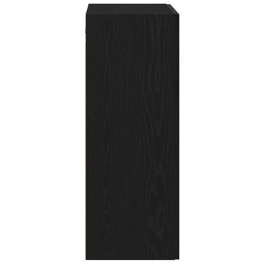 Meuble mural Chêne noir 69,5 x 34 x 90 cm Bois d'ingénierie - 7