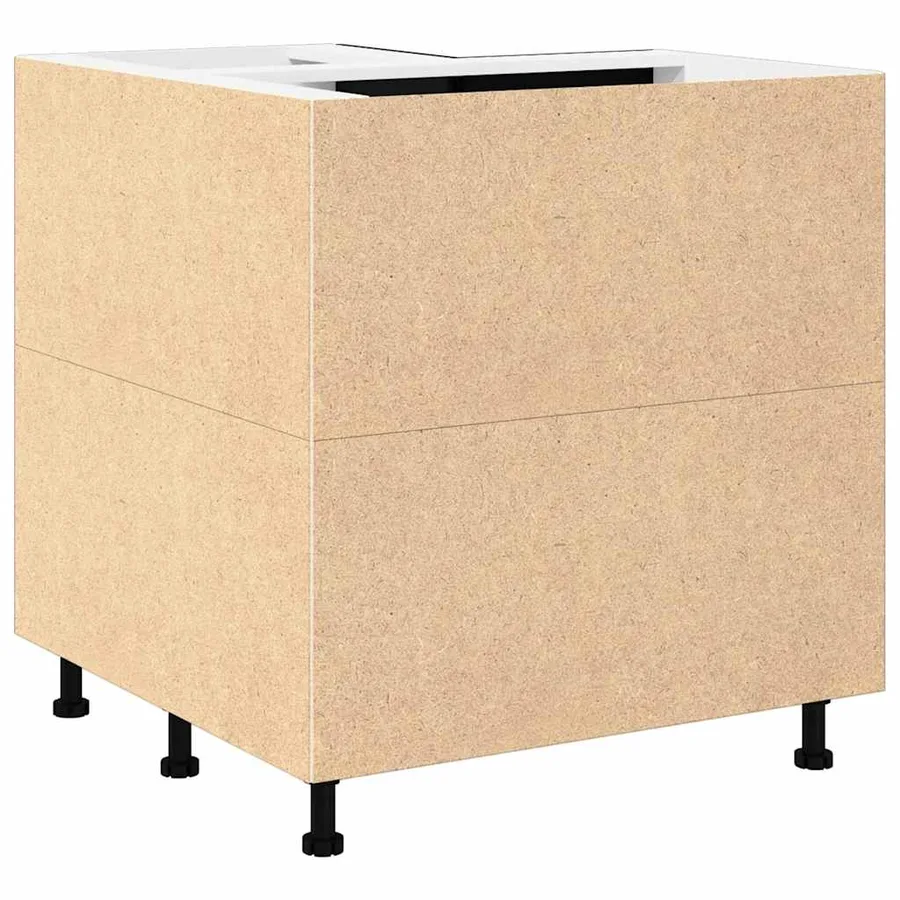 Armoire suspendue avec étagère Chêne noir 75,5 x 75,5 x 80,5 cm - 6