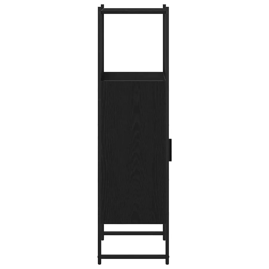 Ensemble de mobilier de salle de bain avec étagère Chêne noir - 7