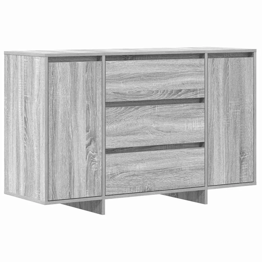 Buffet Gris Sonoma 120 x 41 x 75 cm Bois d'ingénierie - 2