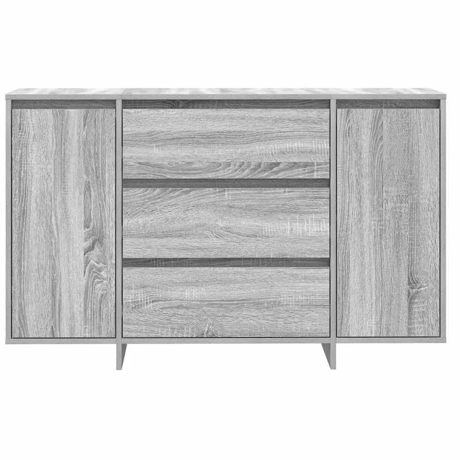 Buffet Gris Sonoma 120 x 41 x 75 cm Bois d'ingénierie - 6
