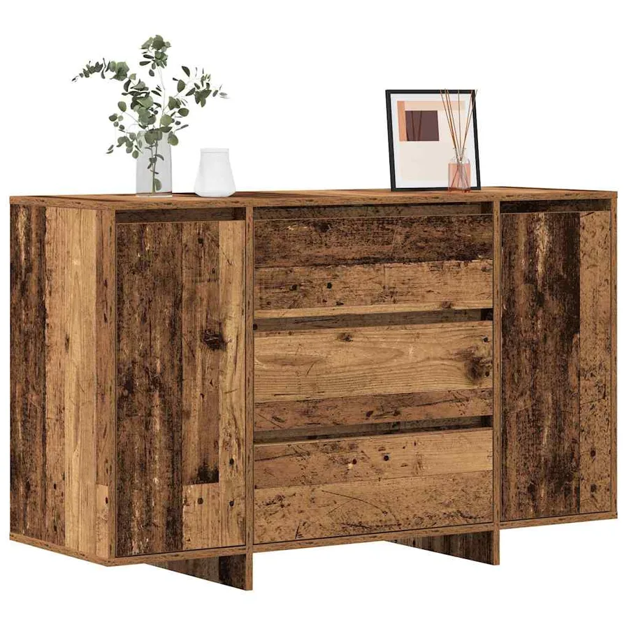 Buffet Bois ancien 120 x 41 x 75 cm Bois d'ingénierie - 3
