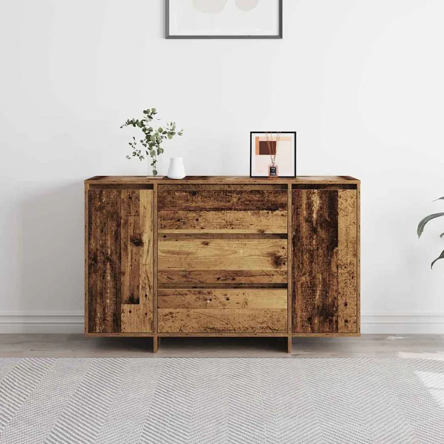 Buffet Bois ancien 120 x 41 x 75 cm Bois d'ingénierie - 4