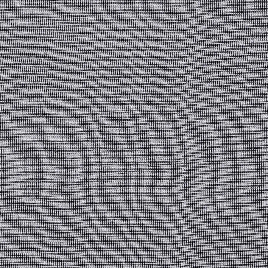 Rideaux en voile avec œillets 2 pcs noir 140x225 cm - 7