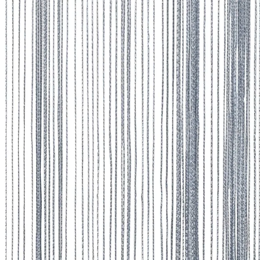 Rideaux à fils 2 pcs gris clair 100x250 cm - 8