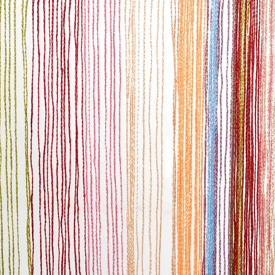 Rideaux à fils 2 pcs multicolore 100x250 cm - 8