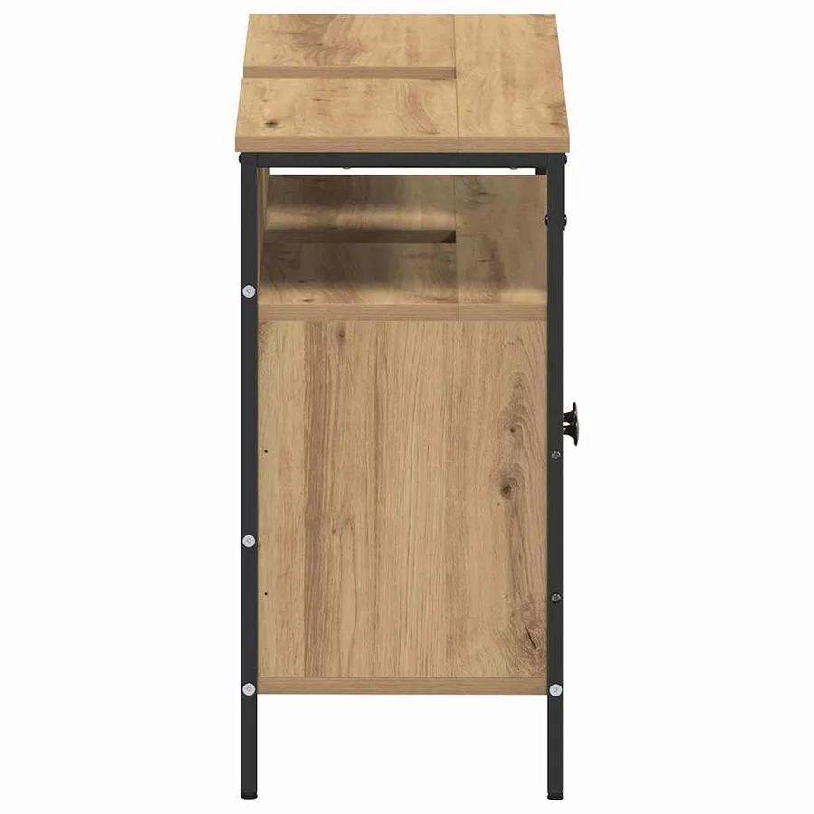 Meuble de Lavabo de Salle de Bain chêne artisanal - 7