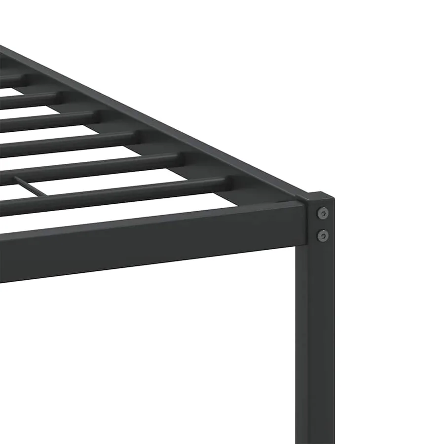 Cadre de lit sans matelas chêne marron 120x200 cm - 10