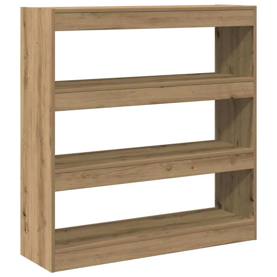 Bibliothèque 3 niveaux 100 x 30 x 103 cm Bois d'ingénierie - 7